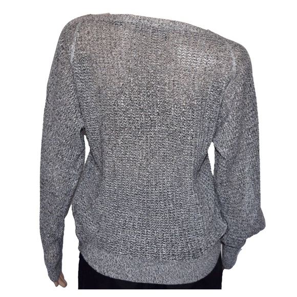All Saints Gray Slit Sleeve Sweater - Picture 4 of 7